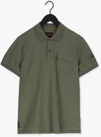 PME LEGEND Polo SHORT SLEEVE POLO STRETCH JERSEY Olive