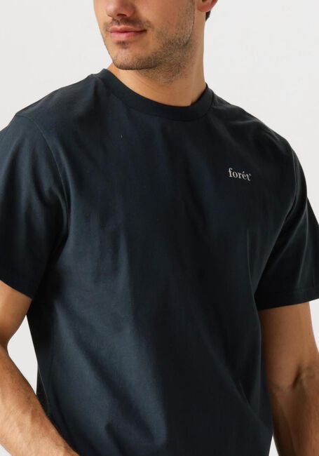 Donkerblauwe FORÉT T-shirt OCEAN T-SHIRT - large
