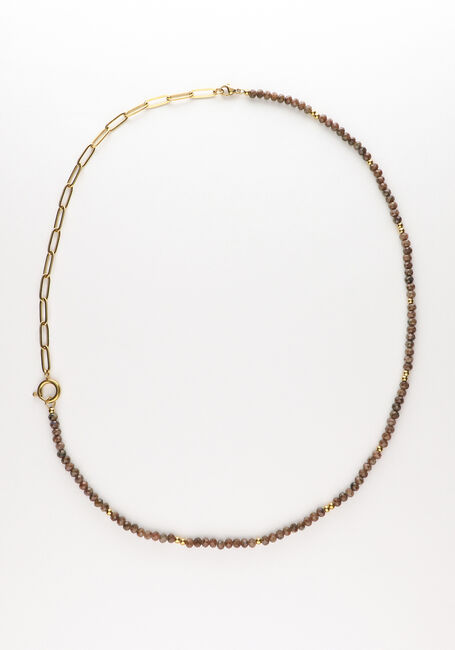NOTRE-V Colliers KETTING/ARMBAND COMBINATIE en marron - large
