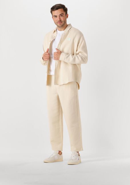 Ecru AMERICAN VINTAGE Casual overhemd AFAZ CHEMISES - large