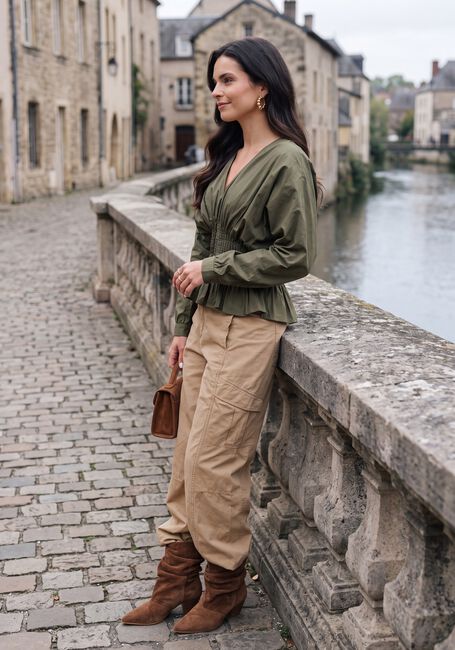 COPENHAGEN MUSE CMPOPLIN-BLOUSE Blouses en vert - large