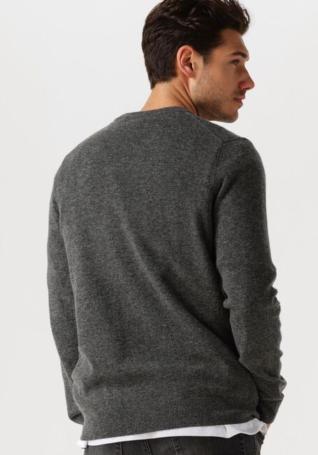 LYLE & SCOTT Pull LAMBSWOOL BLEND CREW NECK JUMPER Gris foncé - large