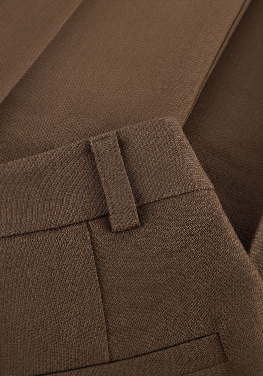 Olijf MODSTR&Ouml;M Wijde broek GALE PANTS - large