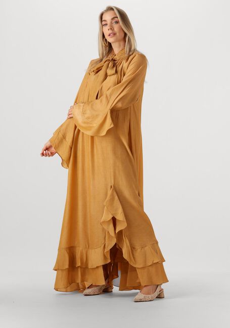 Gele MES DEMOISELLES Maxi jurk FRELLY - large