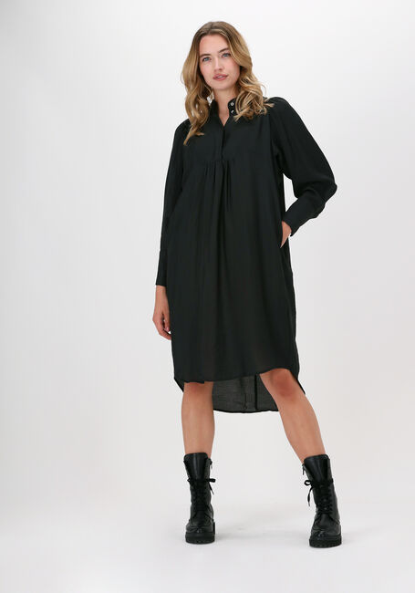 Zwarte CO'COUTURE Midi jurk CALLUM VOLUME DRESS - large