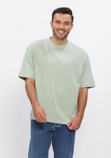 Mint SELECTED MEN T-shirt SLHLOOSEOSCAR SS O-NECK TEE NOOS - large