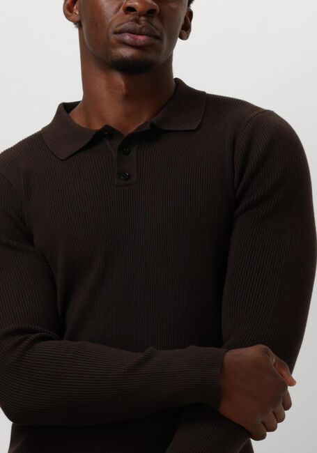 DRYKORN Polo TESUAN en marron - large