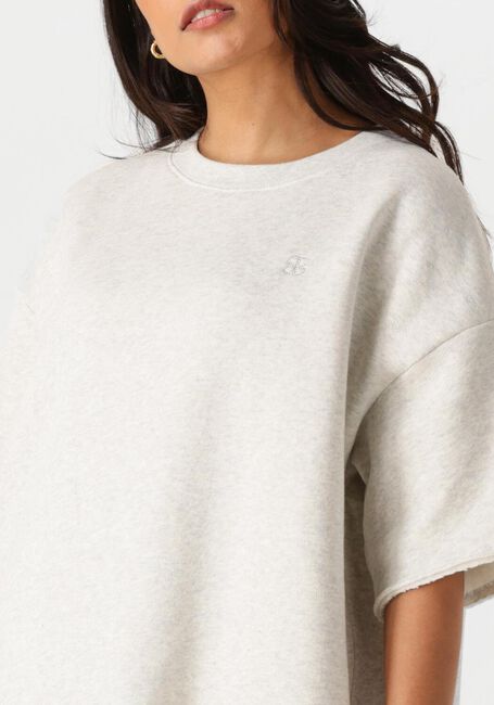 BY-BAR Mini robe WILLOW SWEAT DRESS Écru - large