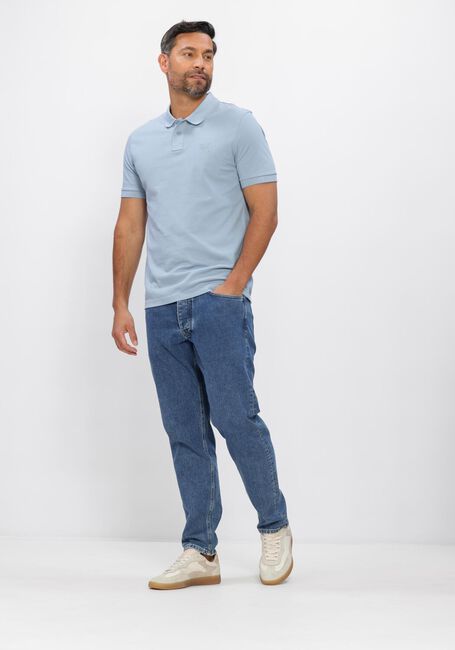 BOSS ORANGE Polo PASSENGER Bleu clair - large