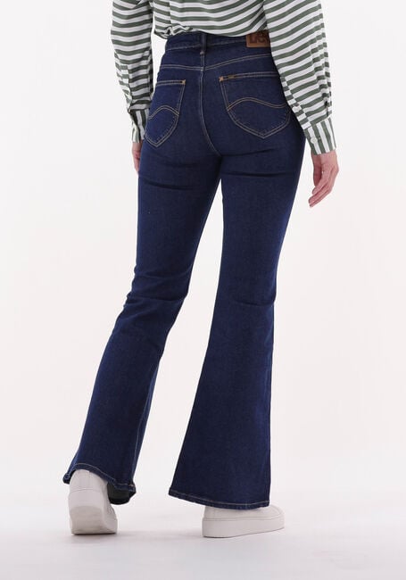 Donkerblauwe LEE Straight leg jeans BREESE FLARE - large