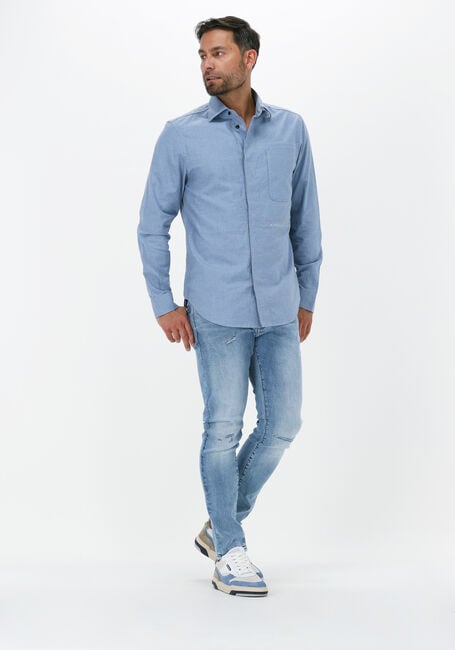 Blauwe G-STAR RAW Casual overhemd SECRET UTILITY REG SHIRT - large
