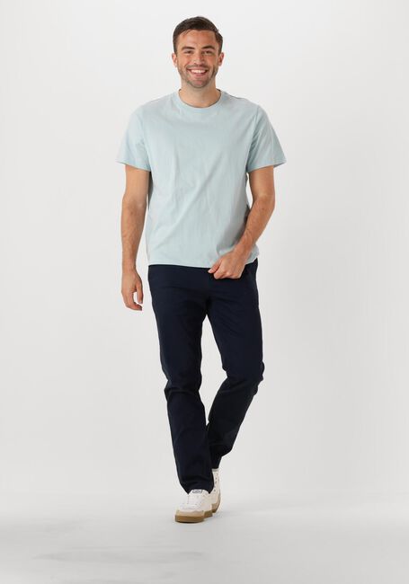 Lichtblauwe SELECTED HOMME T-shirt SLHASPEN SS O-NECK TEE NOOS - large