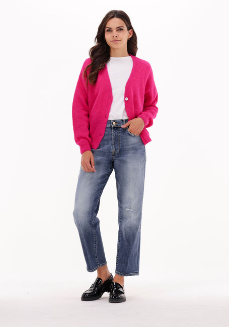 7 FOR ALL MANKIND Straight leg jeans MODERN STRAIGHT en bleu - large