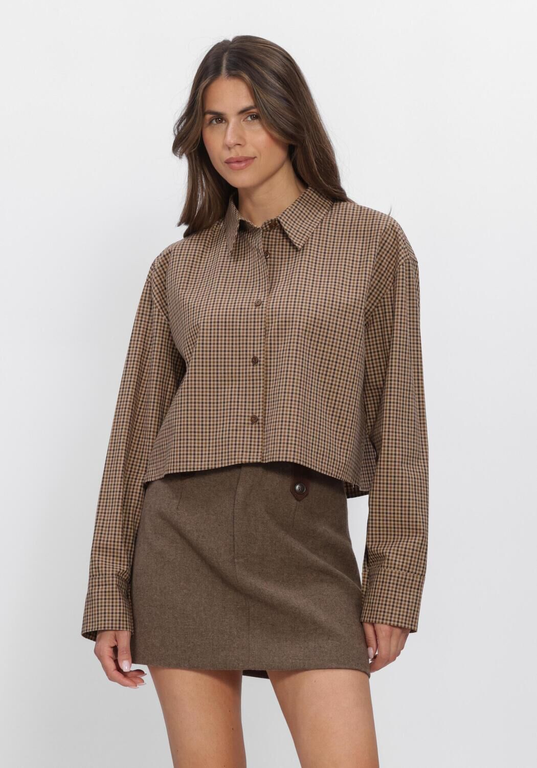 ELEH EFW260119 Blouses en marron - large