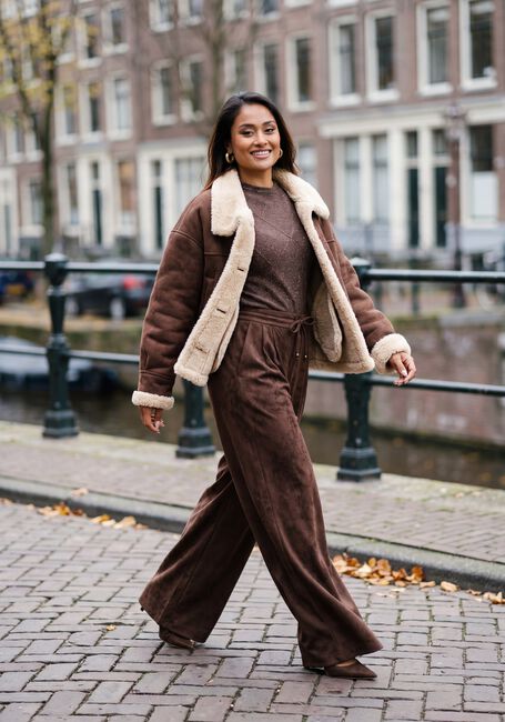 NUKUS Jack ELENA JACKET en marron - large