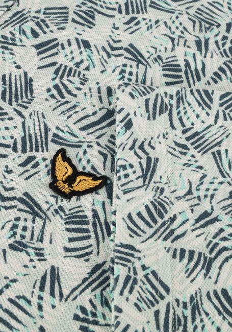 Blauwe PME LEGEND Casual overhemd SHORT SLEEVE SHIRT PRINT ON JERSEY SLUB PIQUE Blauwe PME LEGEND Casual overhemd SHORT SLEEVE SHIRT PRINT ON JERSEY SLUB PIQUE - large