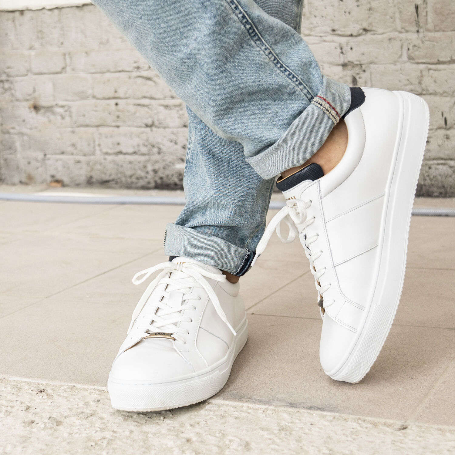 Witte VERTON Sneakers 8448 - large