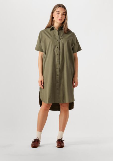 SELECTED FEMME Mini robe SLFBLAIR 2/4 SHORT SHIRT DRESS Olive - large