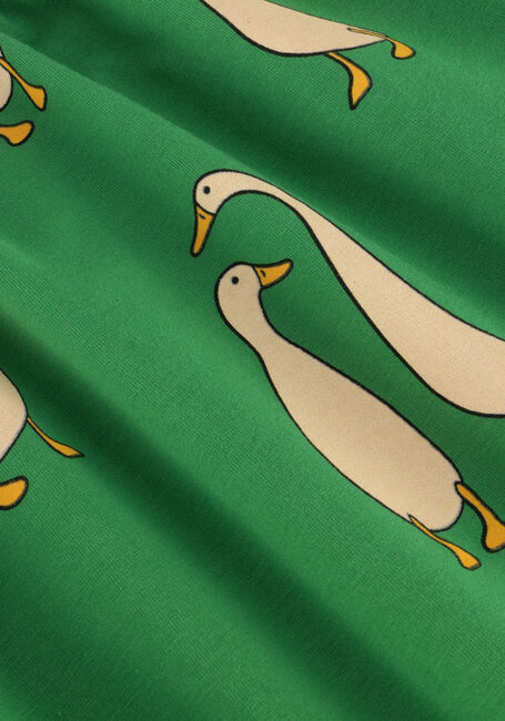 Groene CARLIJNQ Midi jurk DUCKS-SKATER DRESS - large