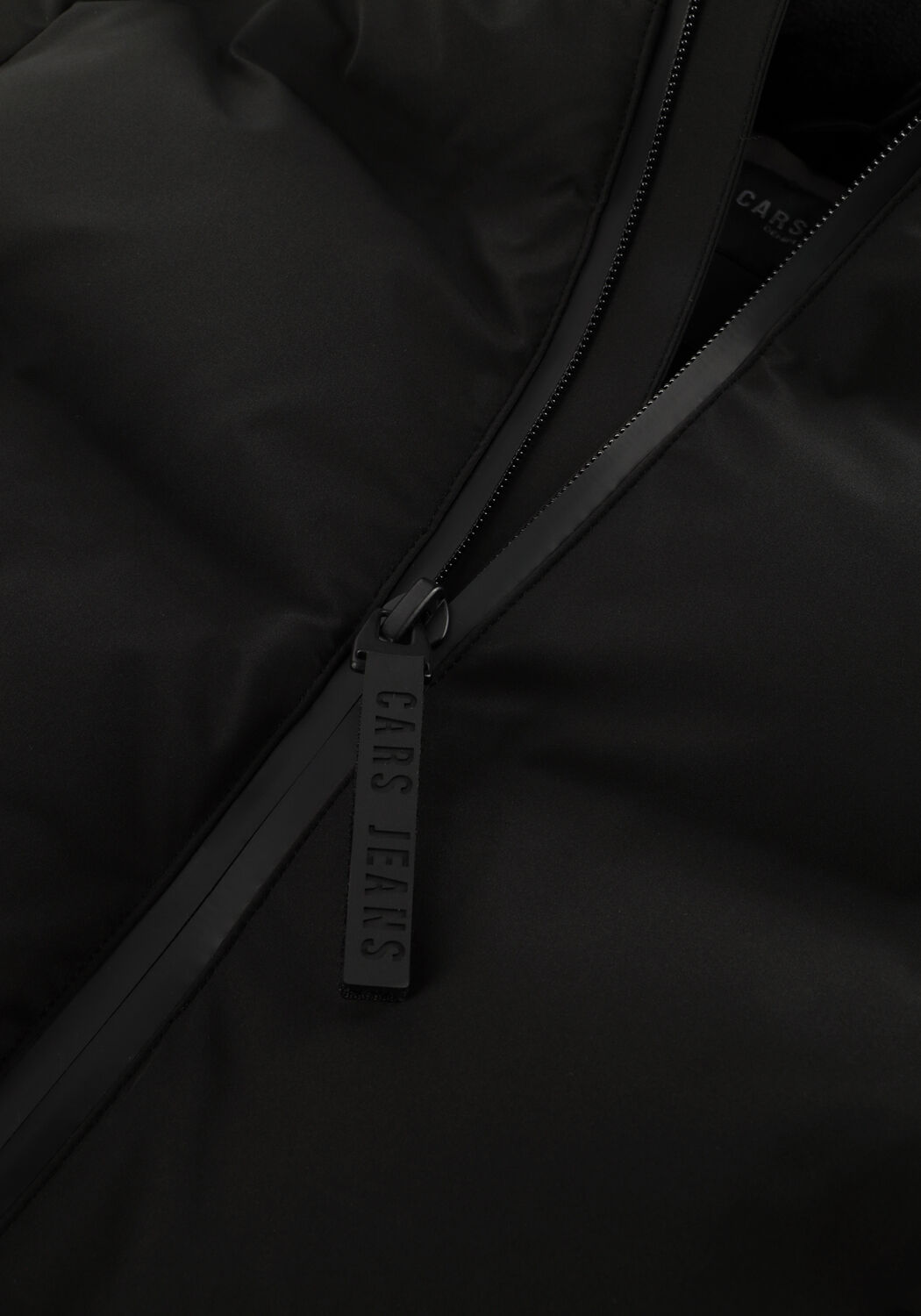 Zwarte CARS JEANS Gewatteerde jas LOZZO - large