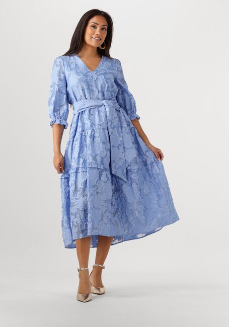 SELECTED FEMME Robe midi SLFSADIE 3/4 MIDI DRESS Bleu clair - large