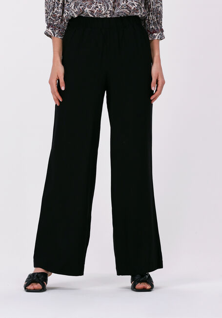 Zwarte SELECTED FEMME Wijde broek SLFGULIA HW PANT B - large