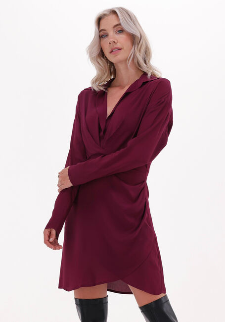 SEMICOUTURE Mini robe Y2WU07 Bordeaux - large