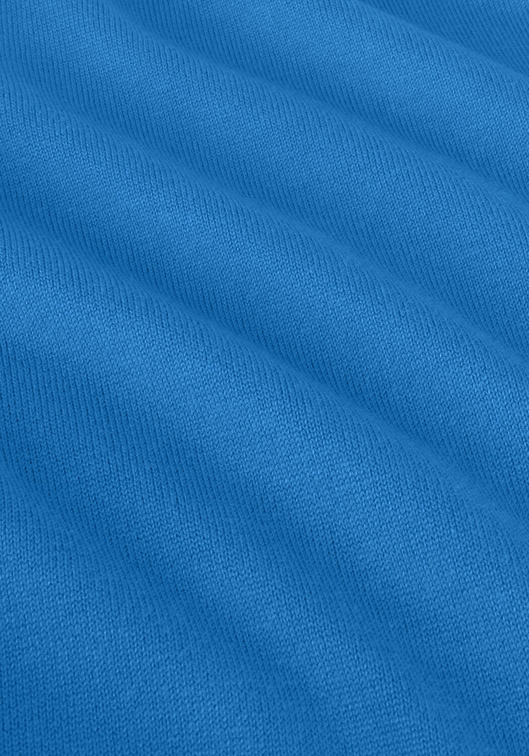 Blauwe MINUS Top LIVA KNIT TEE - large