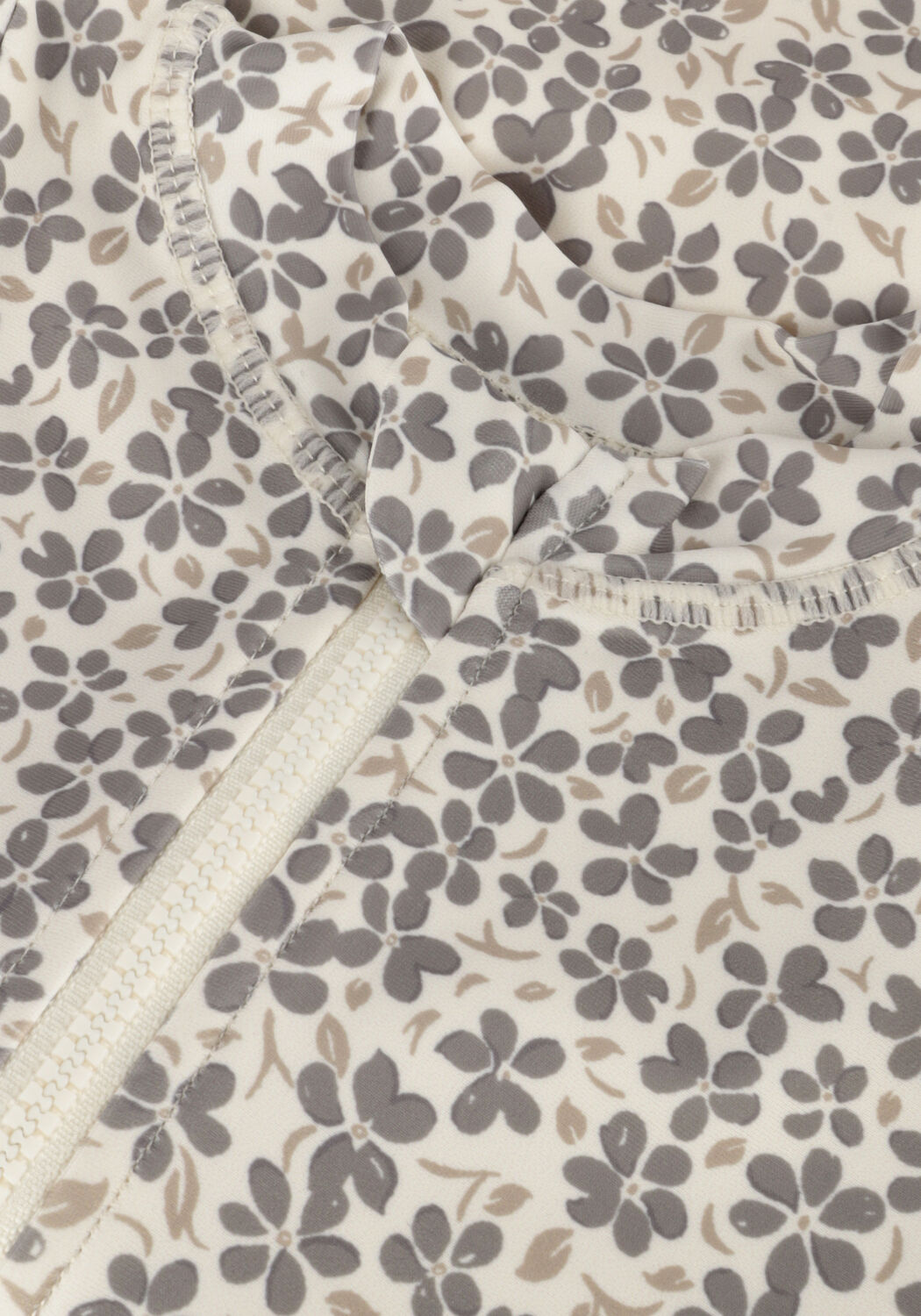 QUINCY MAE Maillots de bain BYRON RASHGUARD ONE-PIECE POPPY en gris - large