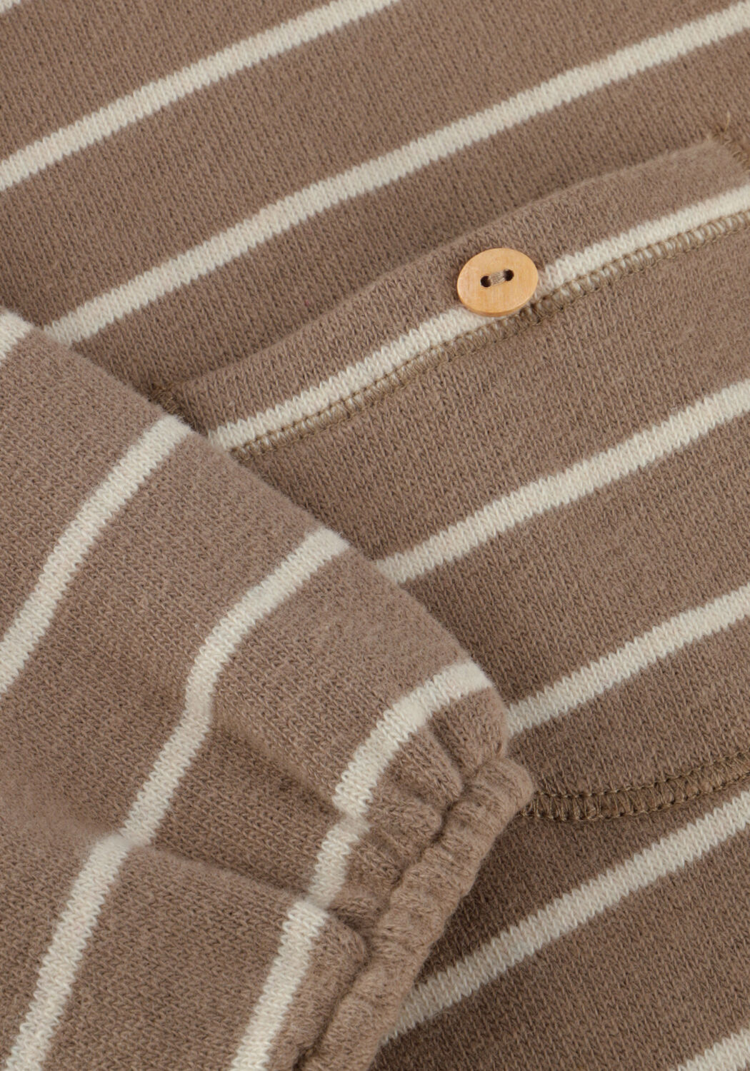 Taupe PLAY UP  STRIPED FLAME JERSEY JUMPSUIT X - large