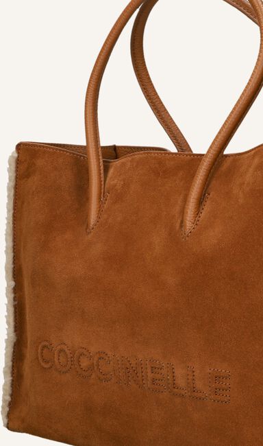 Cognac COCCINELLE Handtas MYRTHA ECO SHEA Cognac COCCINELLE Handtas MYRTHA ECO SHEA - large