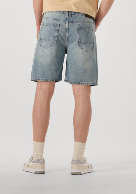 PURE PATH Pantalon courts THE OWEN REGULAR FIT DENIM SHORTS en bleu - large