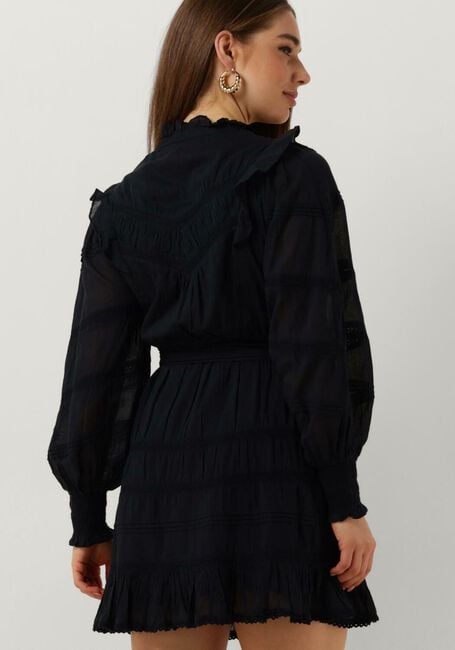 Donkerblauwe NEO NOIR Mini jurk SALLI S VOILE DRESS - large