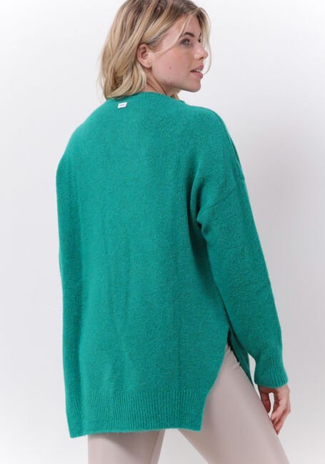 PENN & INK Pull PULLOVER SPLITT en vert - large