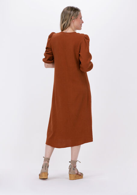 Bruine MINIMUM Midi jurk FELANI 9399 - large