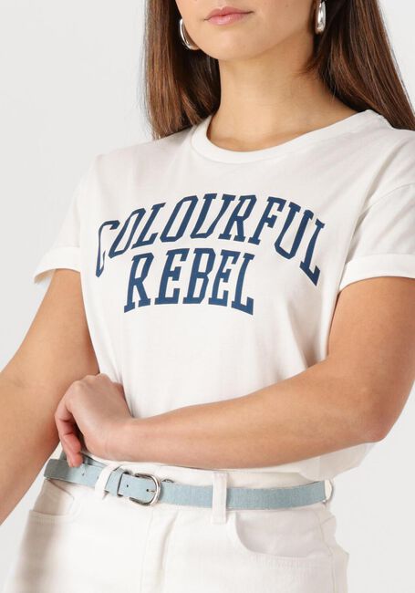 Witte COLOURFUL REBEL T-shirt CR PRINT BOXY TEE - large