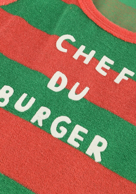 Koraal Sproet & Sprout T-shirt TANKTOP BOYS CHEF DU BURGER Koraal Sproet & Sprout T-shirt TANKTOP BOYS CHEF DU BURGER - large