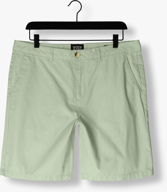 SCOTCH & SODA Pantalon courte STUART - GARMENT-DYED COTTON-BLEND TWILL SHORT en vert - large
