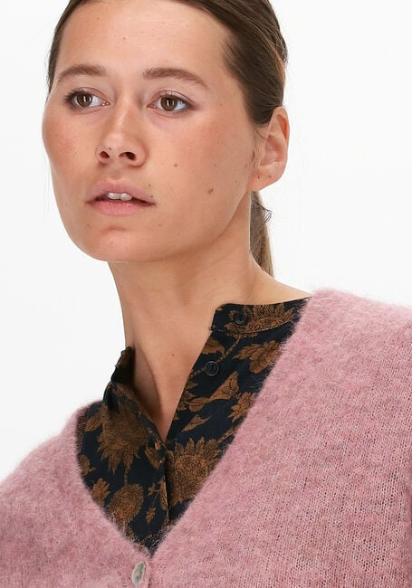 BY-BAR Gilet LIV PIURA CARDIGAN en rose - large