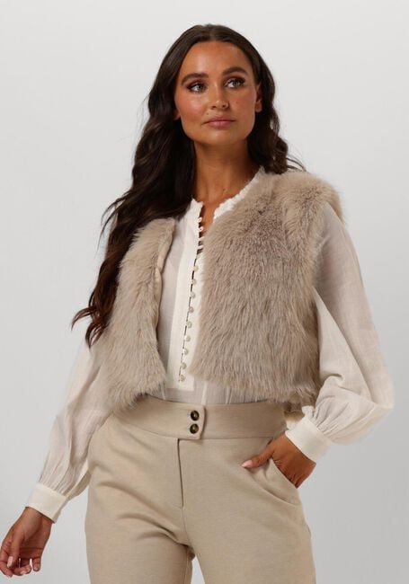AIMEE THE LABEL Gilet ISIA en or - large