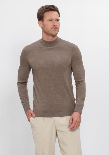 Taupe PROFUOMO Trui PPXJ30028 - large