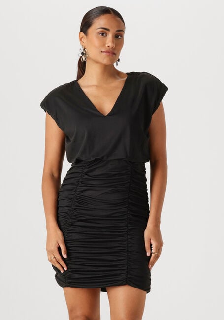 SELECTED WOMEN Mini robe SLFSLIM MIRA REVERSIBLE SL SHORT DRESS en noir - large