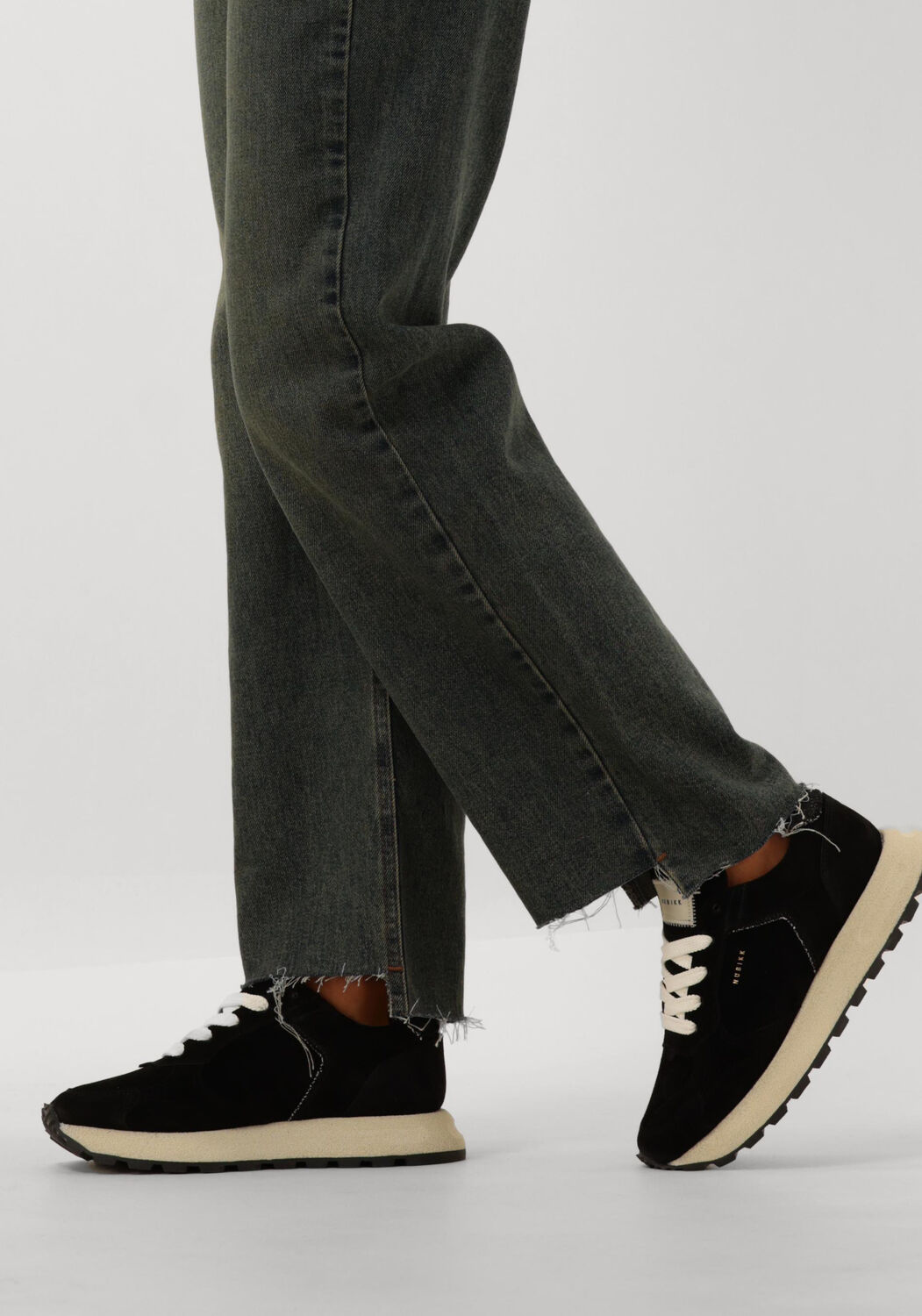 Zwarte NUBIKK Sneakers ROSE NOMAD FUR - large