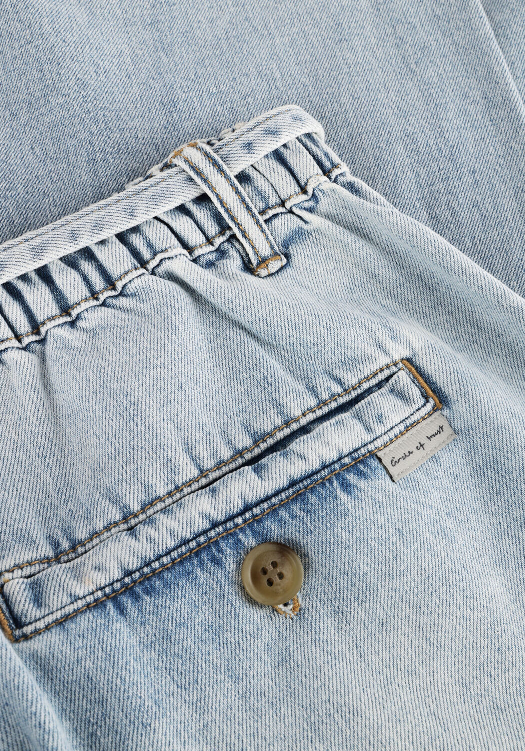 CIRCLE OF TRUST Wide jeans KENZI WIDE LEG en bleu - large