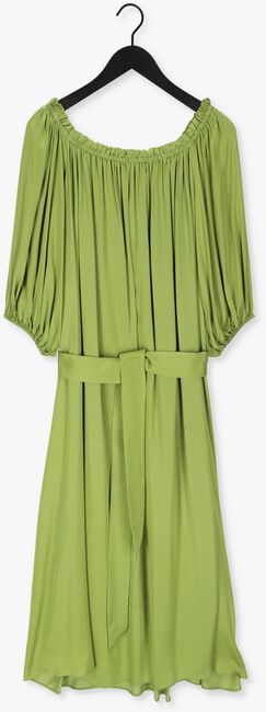 ACCESS Robe maxi OFF SHOULDER SATIN DRESS en vert - large