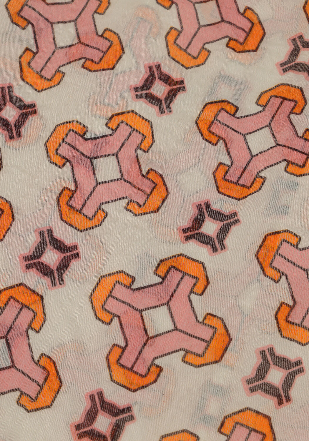 CO'COUTURE Robe midi SUNRISE CROP EGYPT DRESS &Eacute;cru - large