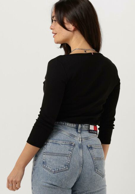 Zwarte TOMMY HILFIGER Tops & T-shirts NEW CODY SLIM BOAT-NK 3/4SLV - large
