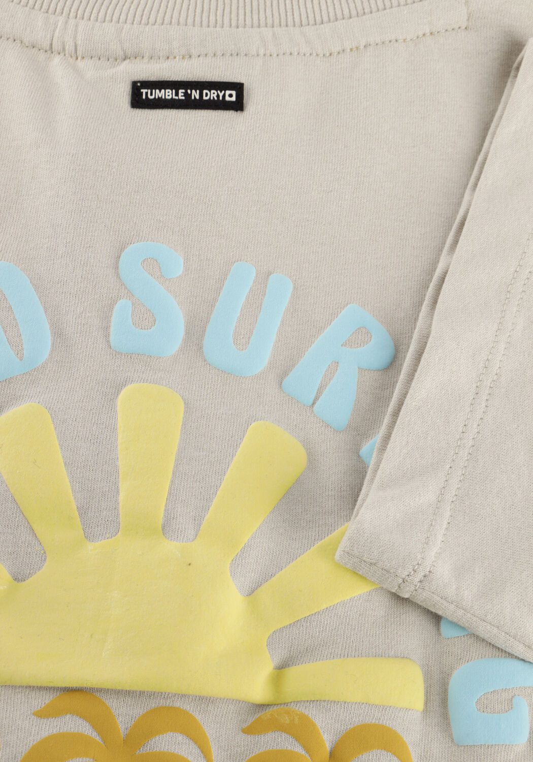 Khaki TUMBLE 'N DRY T-shirt SALTWATER - large