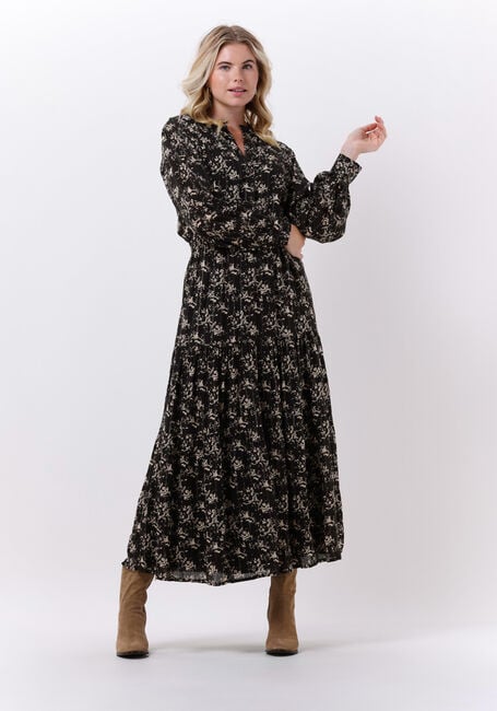 Zwarte SOFIE SCHNOOR Maxi jurk S224290 - large