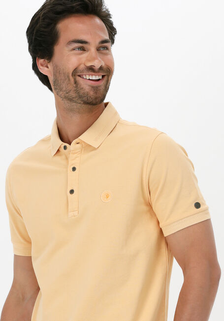 CAST IRON Polo SHORT SLEEVE POLO COTTON GD PIQUE en orange - large